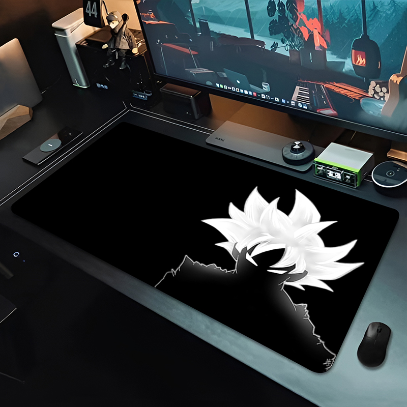 Gaming Keyboard Easy To Clean - DBZ Black Anime Muismat Dragon Ball