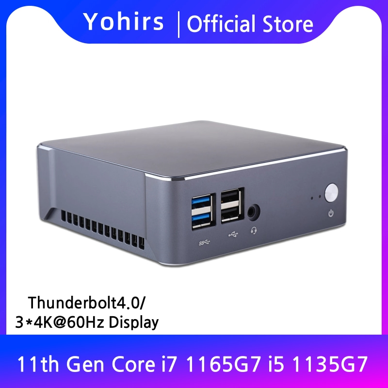 Intel Cpu Core I5 - 11e generatie Nuc PC i7 1165G7