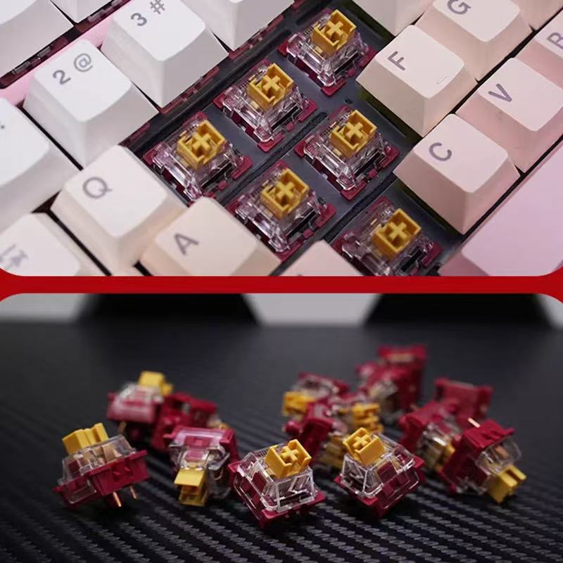 Gaming Keyboard No Rgb - Outemu Panda Switch 45g Advance Tactile