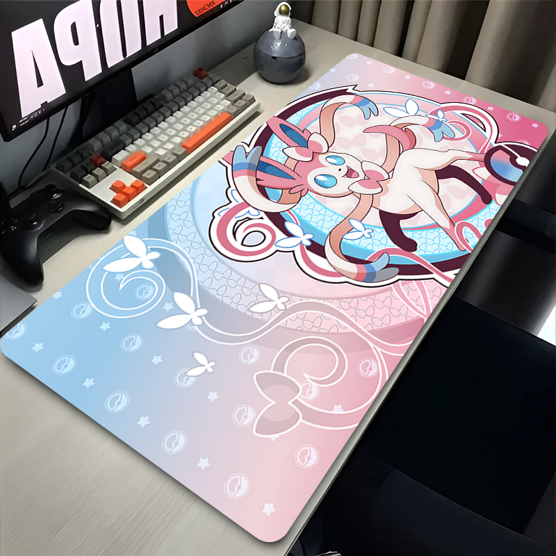 Gaming Keyboard Easy To Clean - Grote roze schattige muismat XXL Gaming