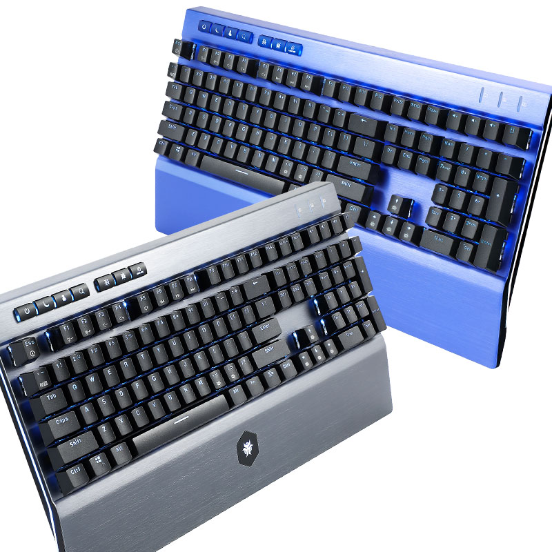 Keyboard Gaming Blue Switch - HEXGEARS GK739 Hot Swappable ontwerp Toetsenbord