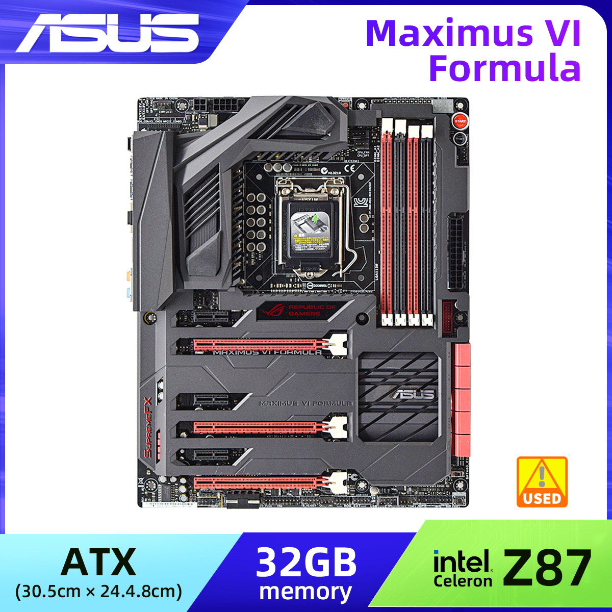 Intel Cpu Core I5 - ASUS MAXIMUS VI FORMULA Moederbord LGA
