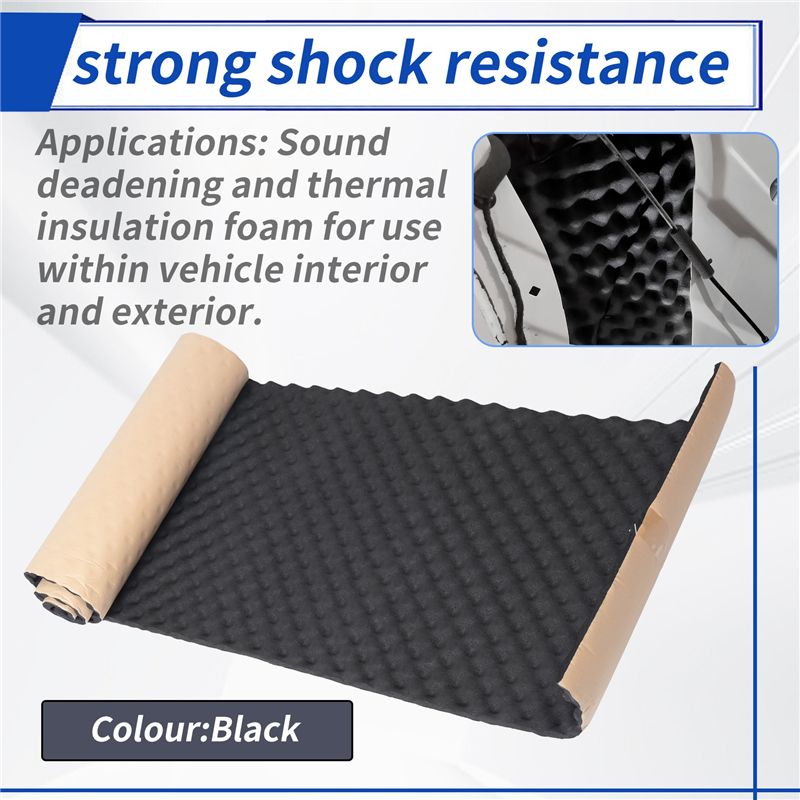 Duurzame auto-geluidsdempende  - Foam Dampener Sheet recensie en prijs