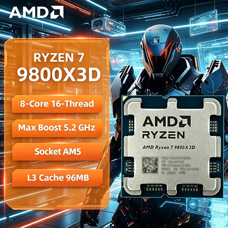 2026 Nieuwe AMD Ryzen 7 9800X3 - Amd Cpu Ryzen 7 recensie en prijs
