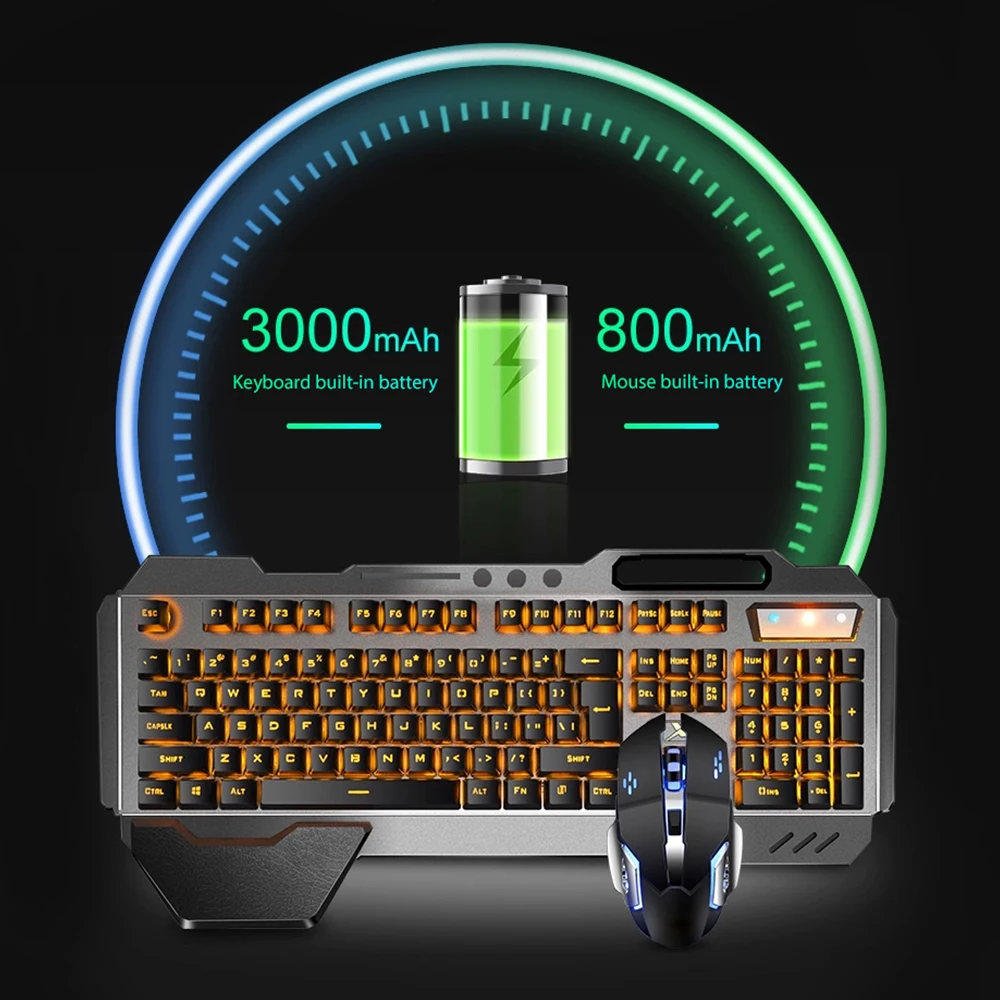 K680 Oplaadbare 2.4G Draadloze - Gaming Keyboard Mouse Combo recensie en prijs