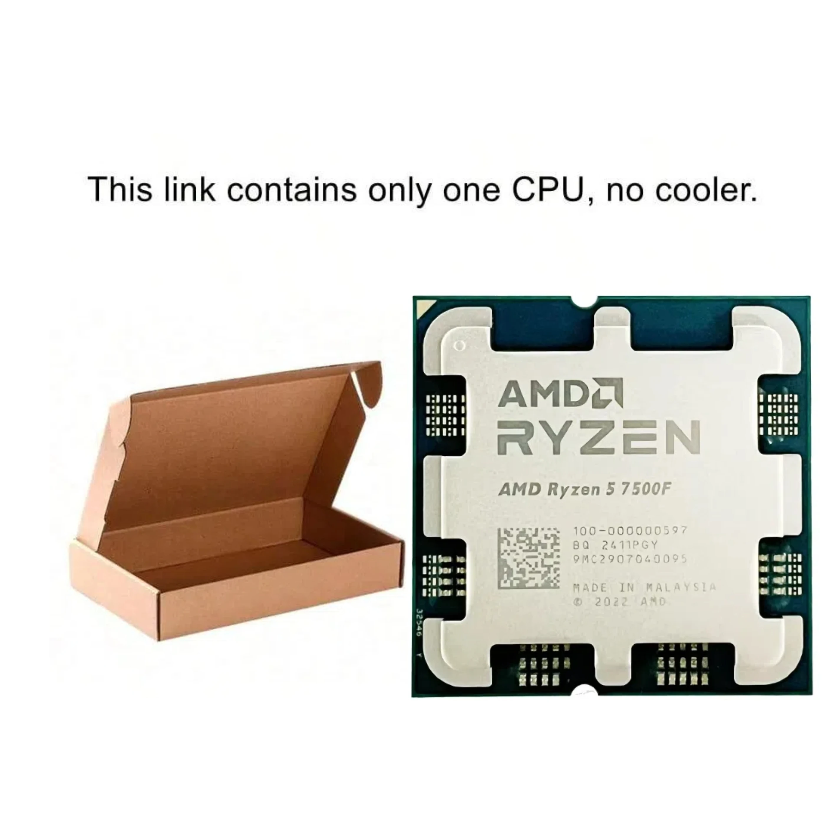 AMD Ryzen 5 7500F 3,7GHz 6-cor - Amd Cpu Ryzen 5 recensie en prijs