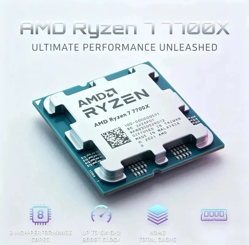 AMD Ryzen 7 7700X CPU Nieuw 10 - Amd Cpu Ryzen 7 recensie en prijs