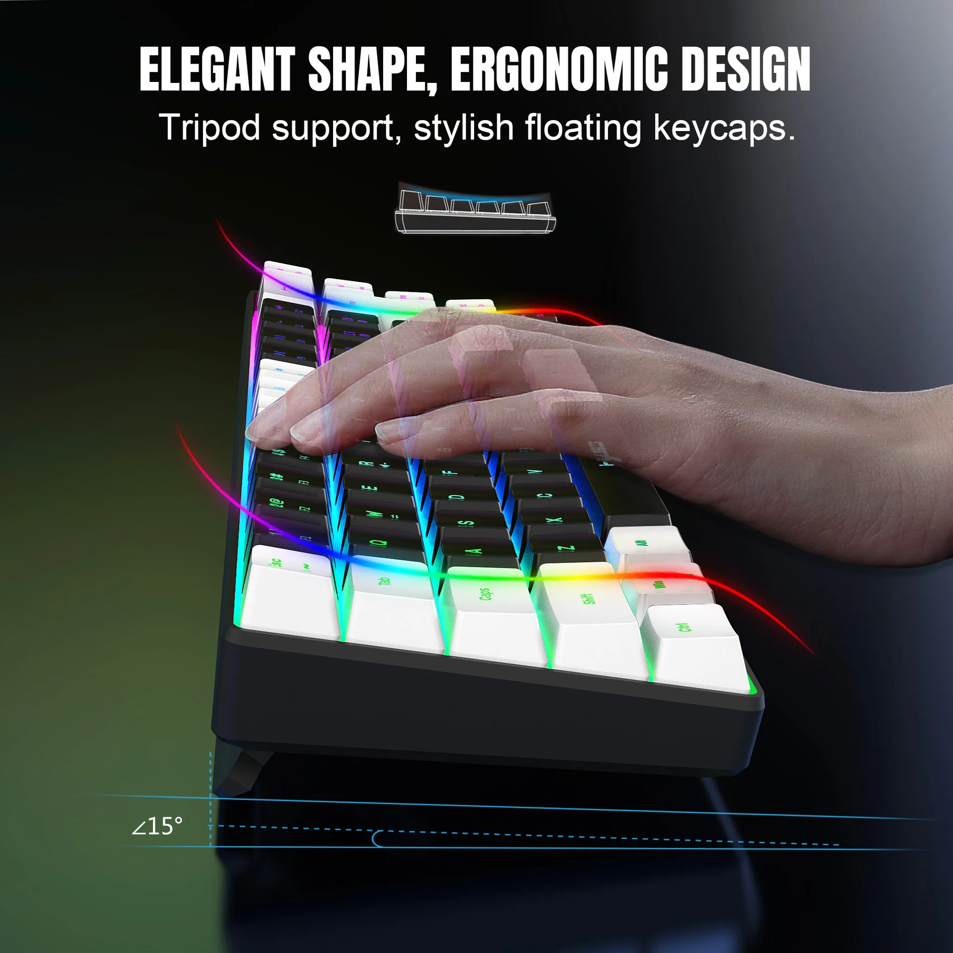 Toetsenbord- en muiscombo met  - Gaming Keyboard Mouse Combo recensie en prijs