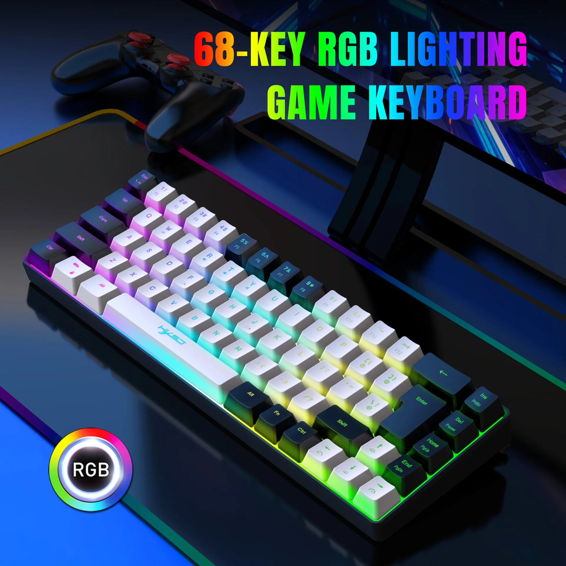 Toetsenbord- en muiscombo met  - Gaming Keyboard Mouse Combo recensie en prijs