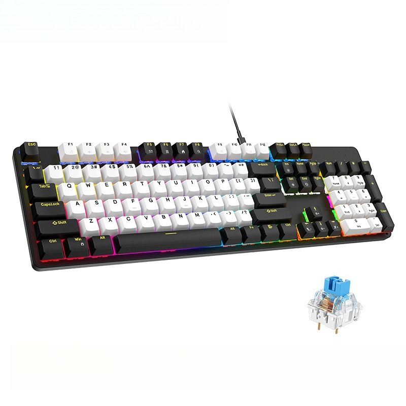 E-sports mechanisch toetsenbor - Gaming Keyboard No Noise recensie en prijs