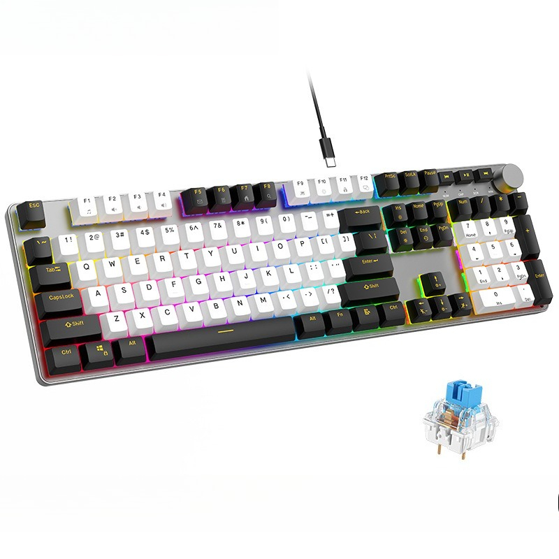 E-sports mechanisch toetsenbor - Gaming Keyboard No Noise recensie en prijs