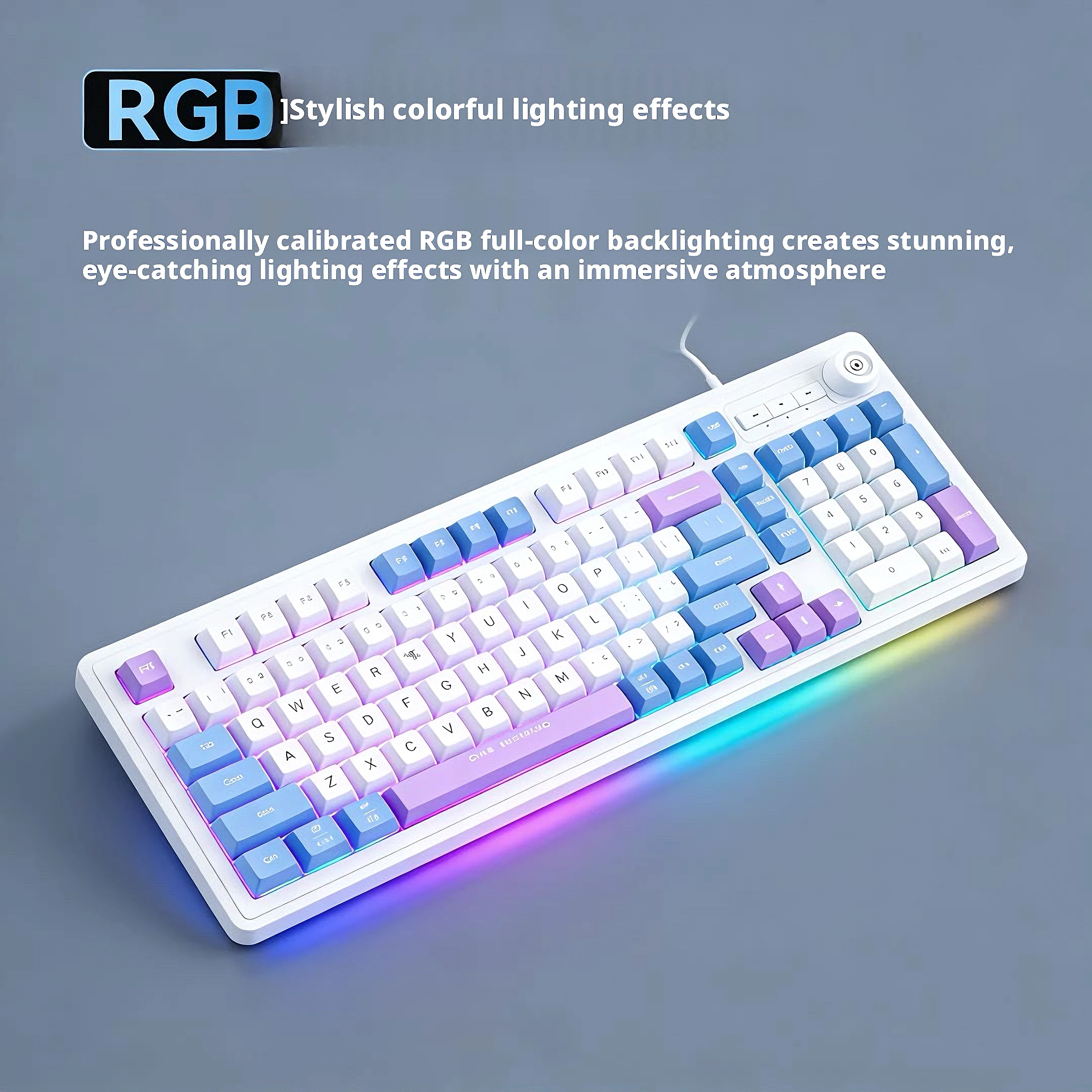 98-toetsen bedraad toetsenbord - Gaming Keyboard No Noise recensie en prijs