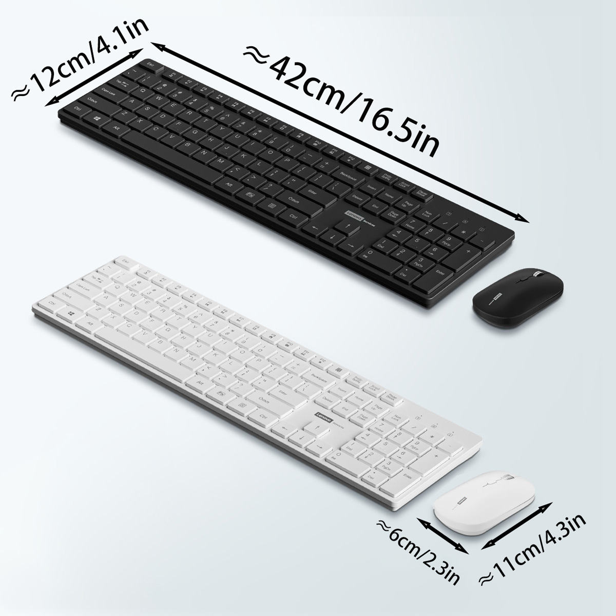 Lenovo KN220 Silent 2.4G draad - Gaming Keyboard And Mouse Wireless recensie en prijs