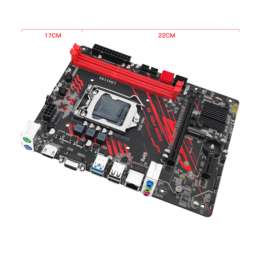 MACHINIST H81M PRO S1 LGA 1150 - Intel Cpu Core I5 recensie en prijs