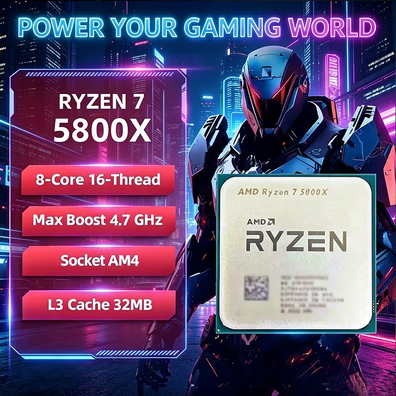 AMD Ryzen 7 5800X AMD R7 5800X - Amd Cpu Ryzen 7 recensie en prijs