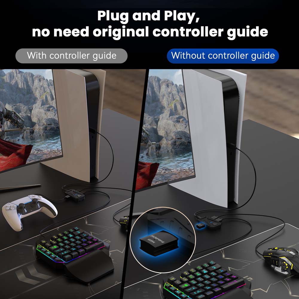 voor PS5 Gaming Toetsenbord Mu - Gaming Keyboard Mouse Combo recensie en prijs