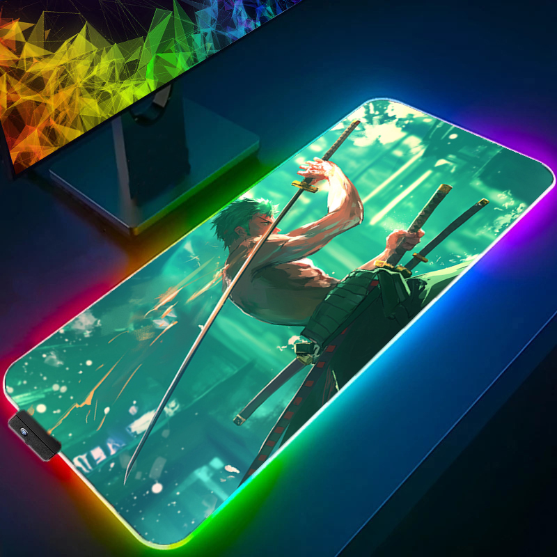 EEN STUK Zoro Muismat RGB Gami - Gaming Keyboard Easy To Clean recensie en prijs