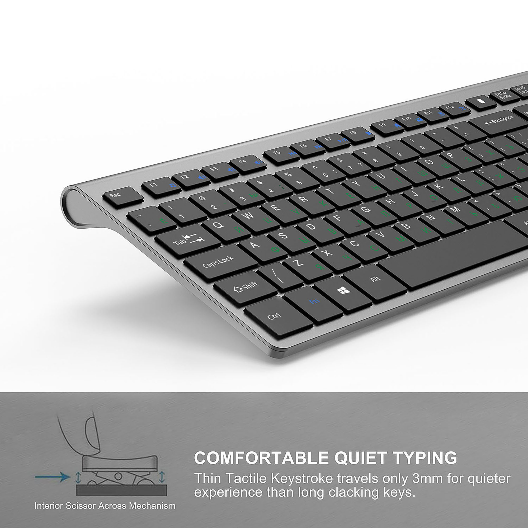 2.4G Oplaadbare Draadloze Toet - Gaming Keyboard And Mouse Wireless recensie en prijs