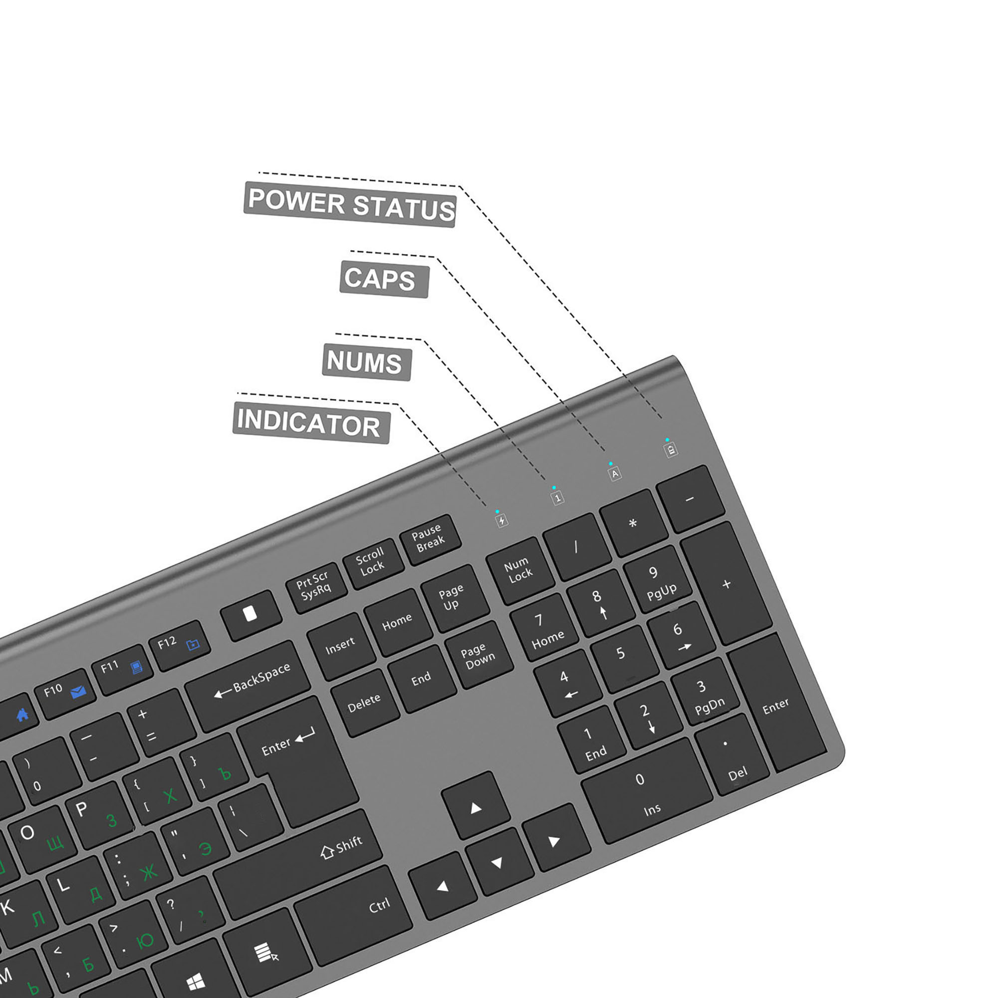 2.4G Oplaadbare Draadloze Toet - Gaming Keyboard And Mouse Wireless recensie en prijs