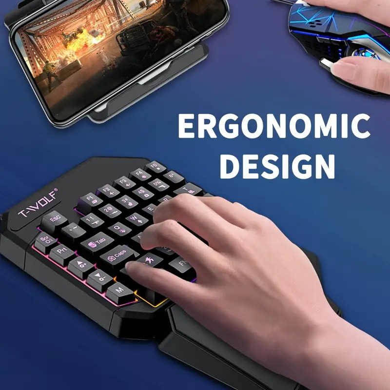 FocusOnPC TF900 2-in-1 mobiele - Gaming Keyboard Bundle recensie en prijs