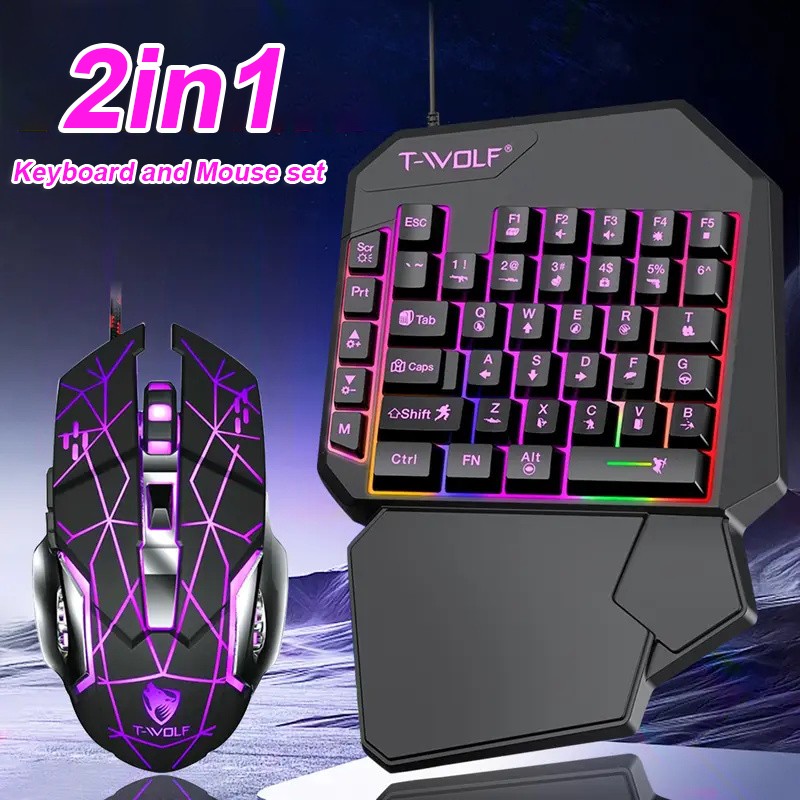 FocusOnPC TF900 2-in-1 mobiele - Gaming Keyboard Bundle recensie en prijs