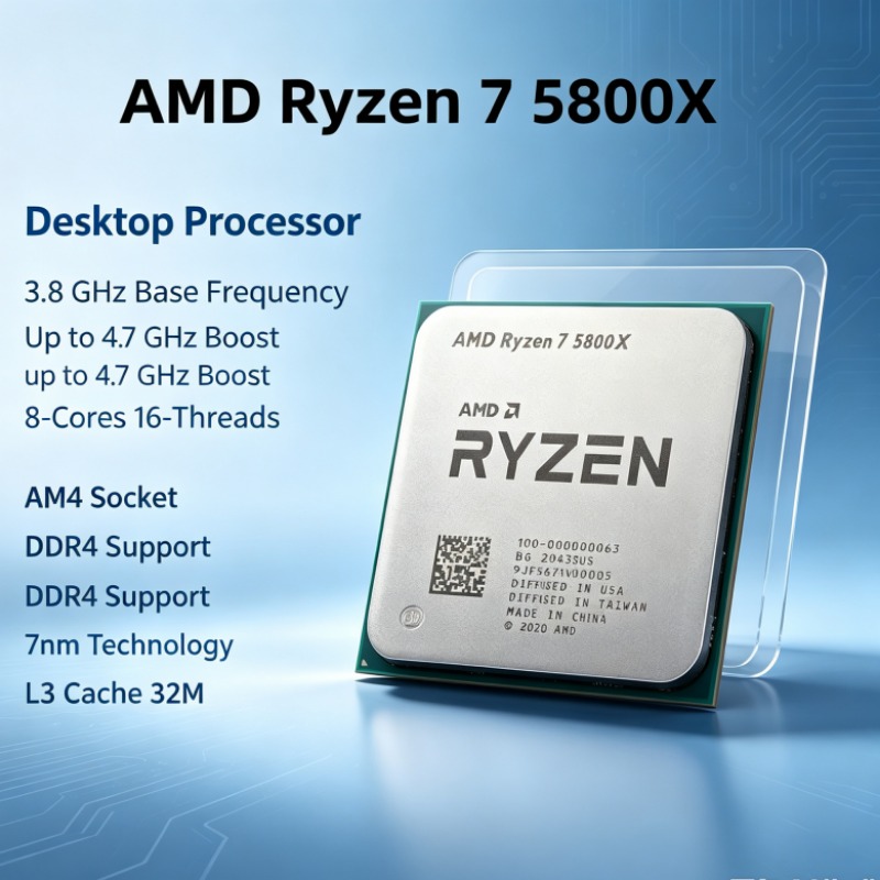AMD Ryzen 7 5800X R7 5800X AM4 - Amd Cpu Ryzen 7 recensie en prijs