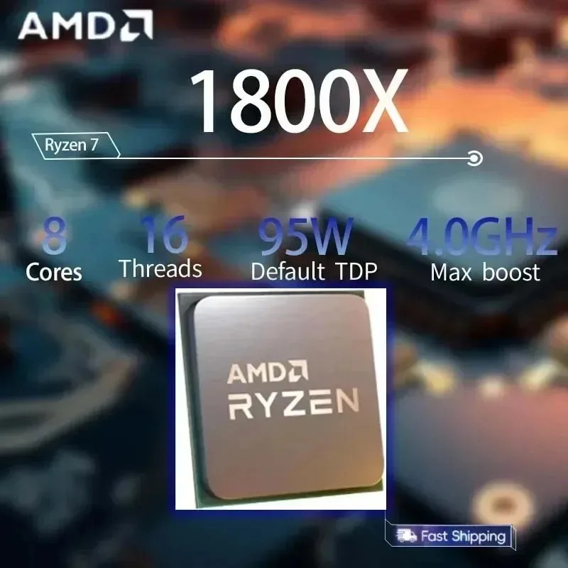 100% gloednieuwe originele R7  - Amd Cpu Ryzen 7 recensie en prijs