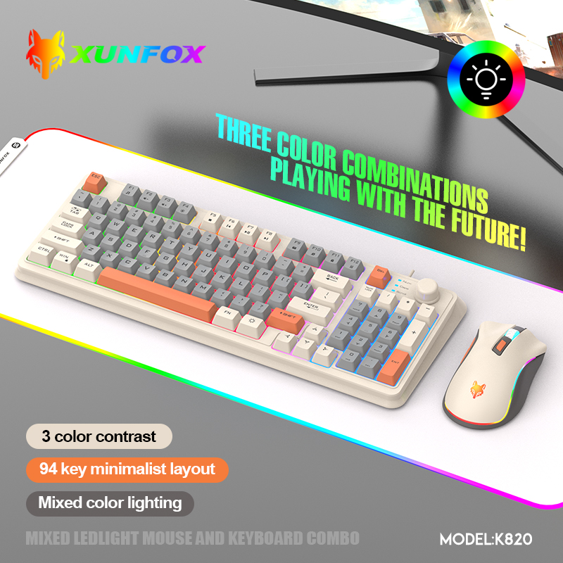 K820 USB Bedraad speltoetsenbo - Gaming Keyboard Bundle recensie en prijs
