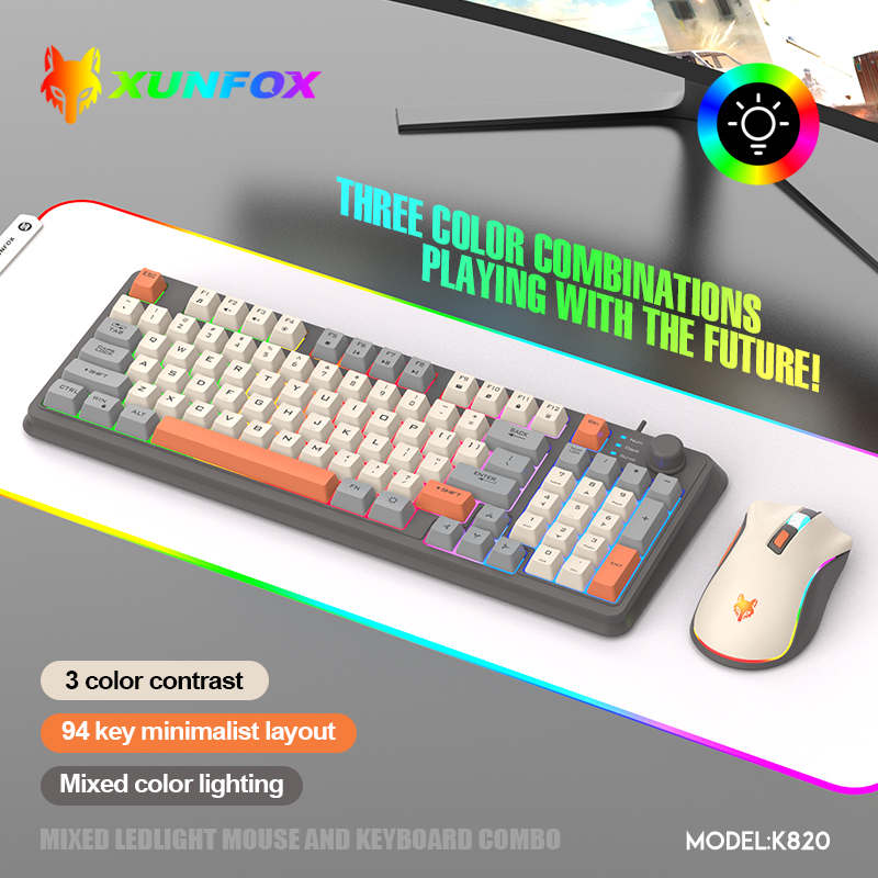 K820 USB Bedraad speltoetsenbo - Gaming Keyboard Bundle recensie en prijs