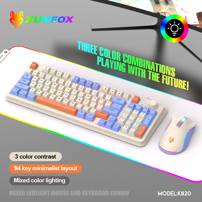 K820 USB Bedraad speltoetsenbo - Gaming Keyboard Bundle recensie en prijs