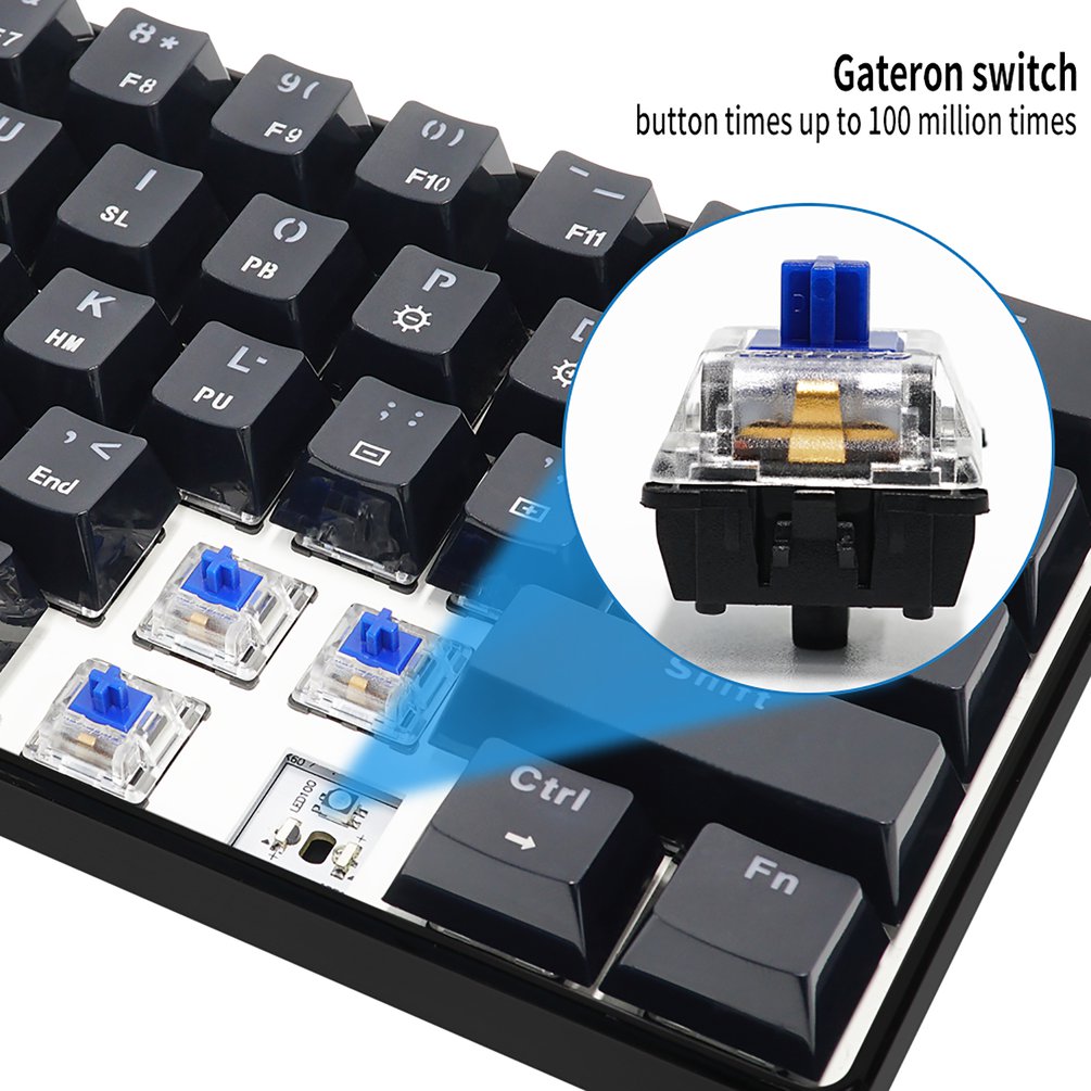SKYLOONG GK61 Mini Draagbare 6 - Gaming Keyboard Bundle recensie en prijs