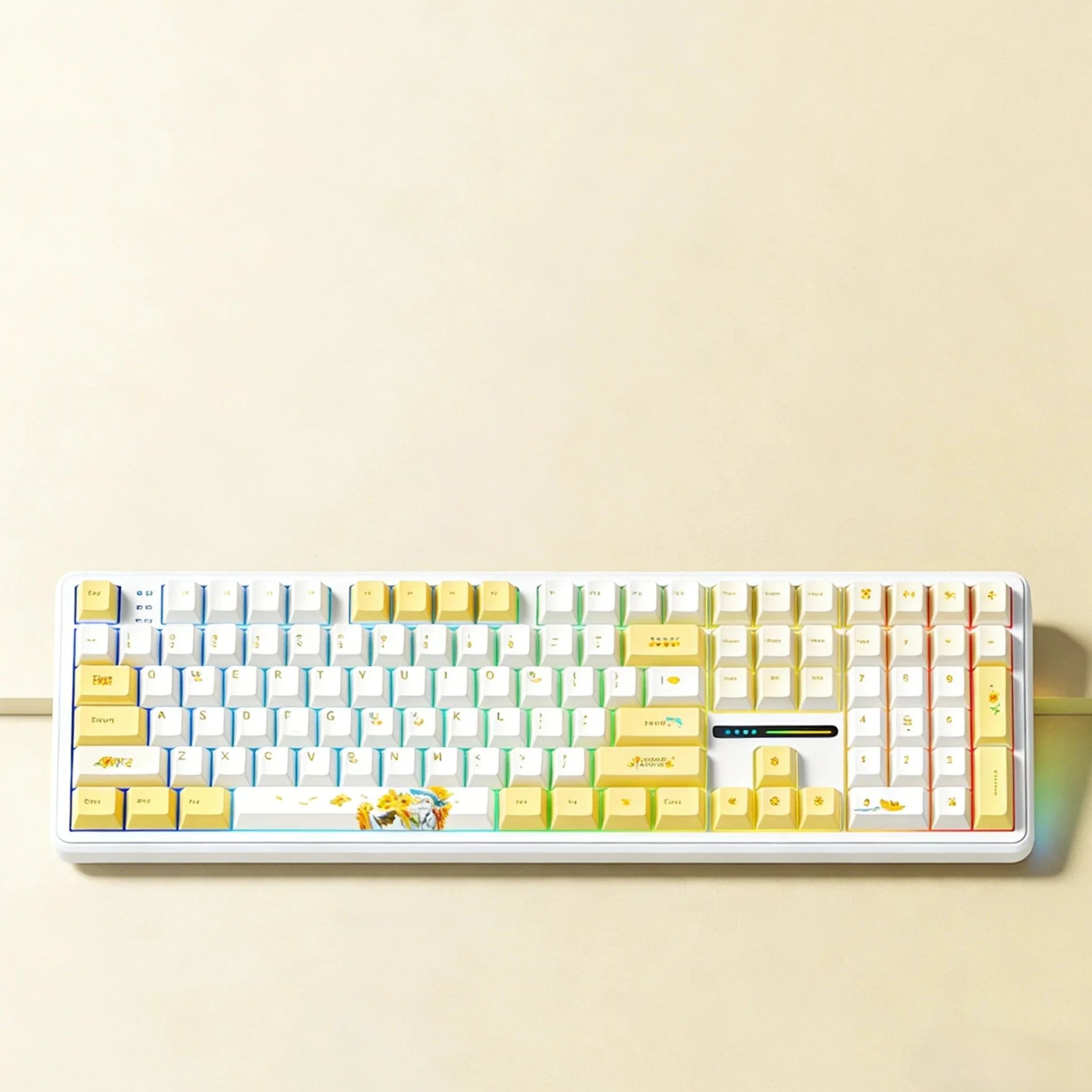 AULA F108 Draadloos toetsenbor - Gaming Keyboard No Noise recensie en prijs