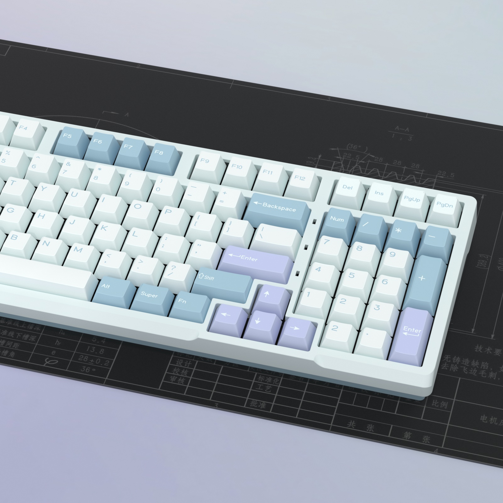 KBDiy GMK Illusion Keycap Cher - Gaming Keyboard Bundle recensie en prijs