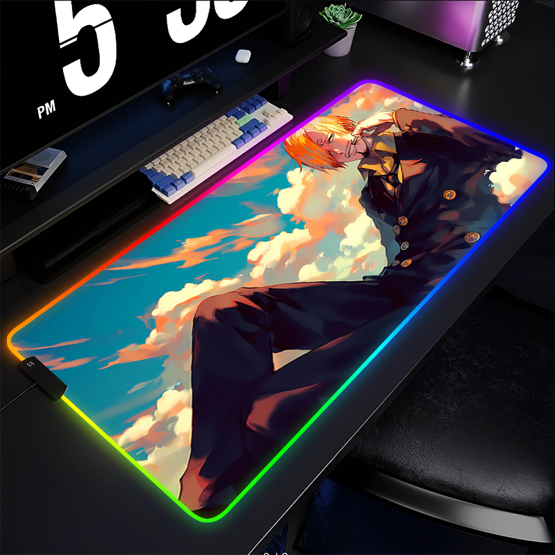 RGB Anime muismat één stuk San - Gaming Keyboard No Rgb recensie en prijs