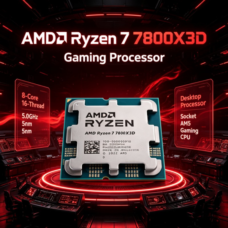 AMD Ryzen 7 R7 7800X3D CPU-pro - Amd Cpu Ryzen 7 recensie en prijs