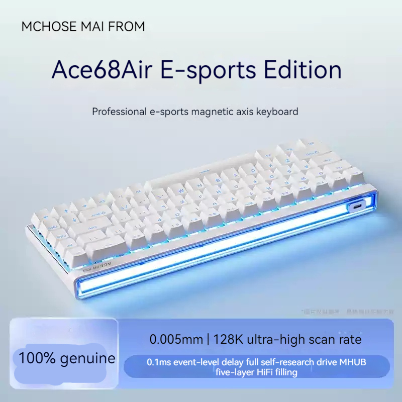 Mchose Ace68 Air magnetische a - Gaming Keyboard Esports recensie en prijs