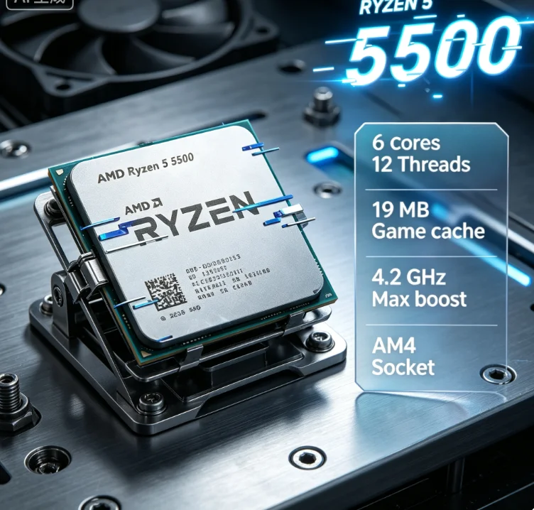 AMD Ryzen 5 5500 Studio Multit - Amd Cpu Ryzen 5 recensie en prijs
