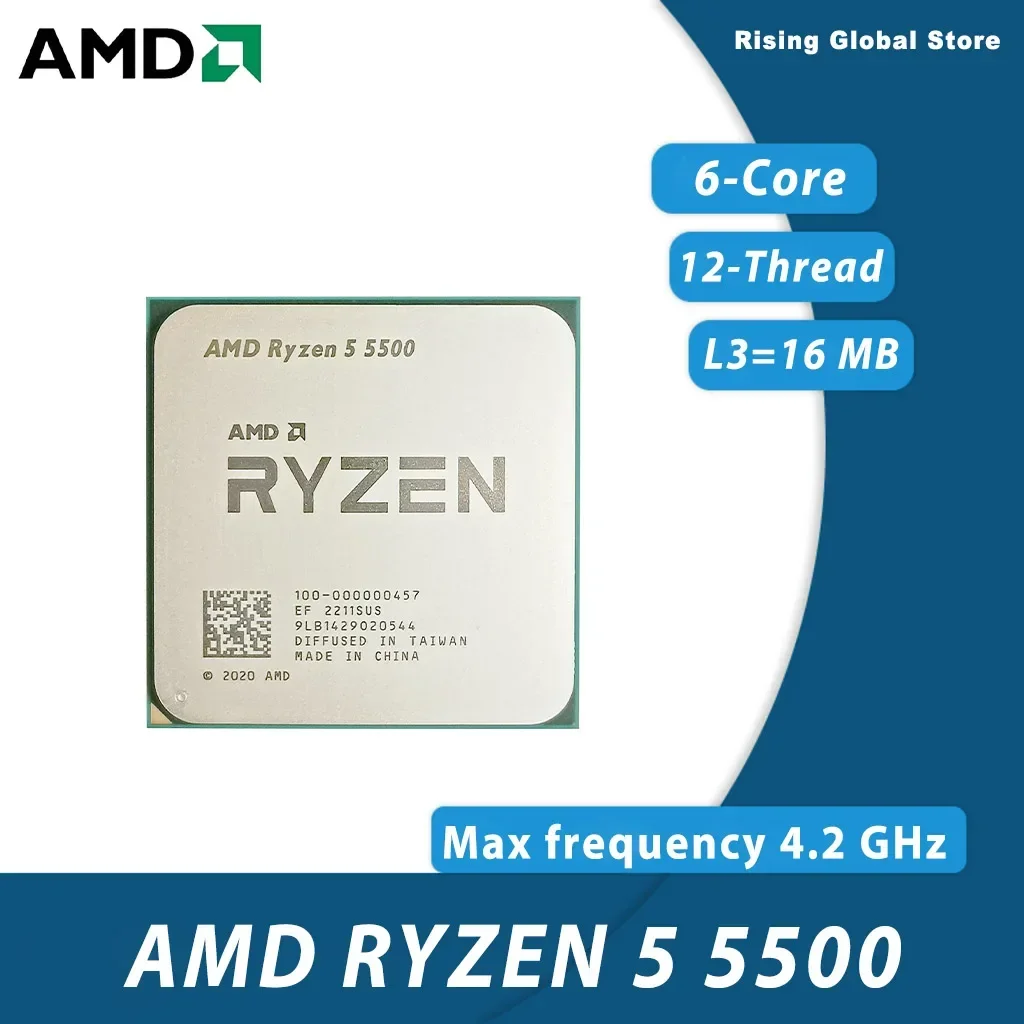 AMD Ryzen 5 5500 Studio Multit - Amd Cpu Ryzen 5 recensie en prijs