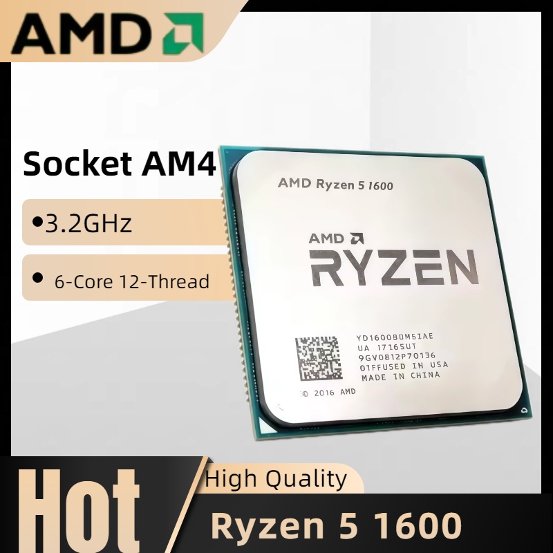 AMD Socket AM4 Ryzen 5 1600 R5 - Amd Cpu Ryzen 5 recensie en prijs